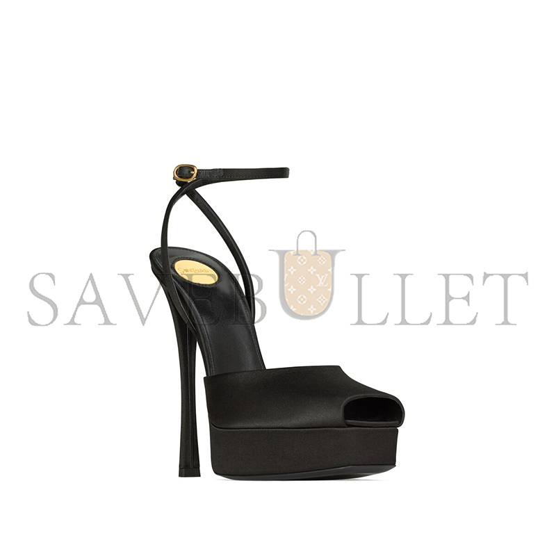 Y*L la scandale platform sandals in satin crepe 8060709qnao1000